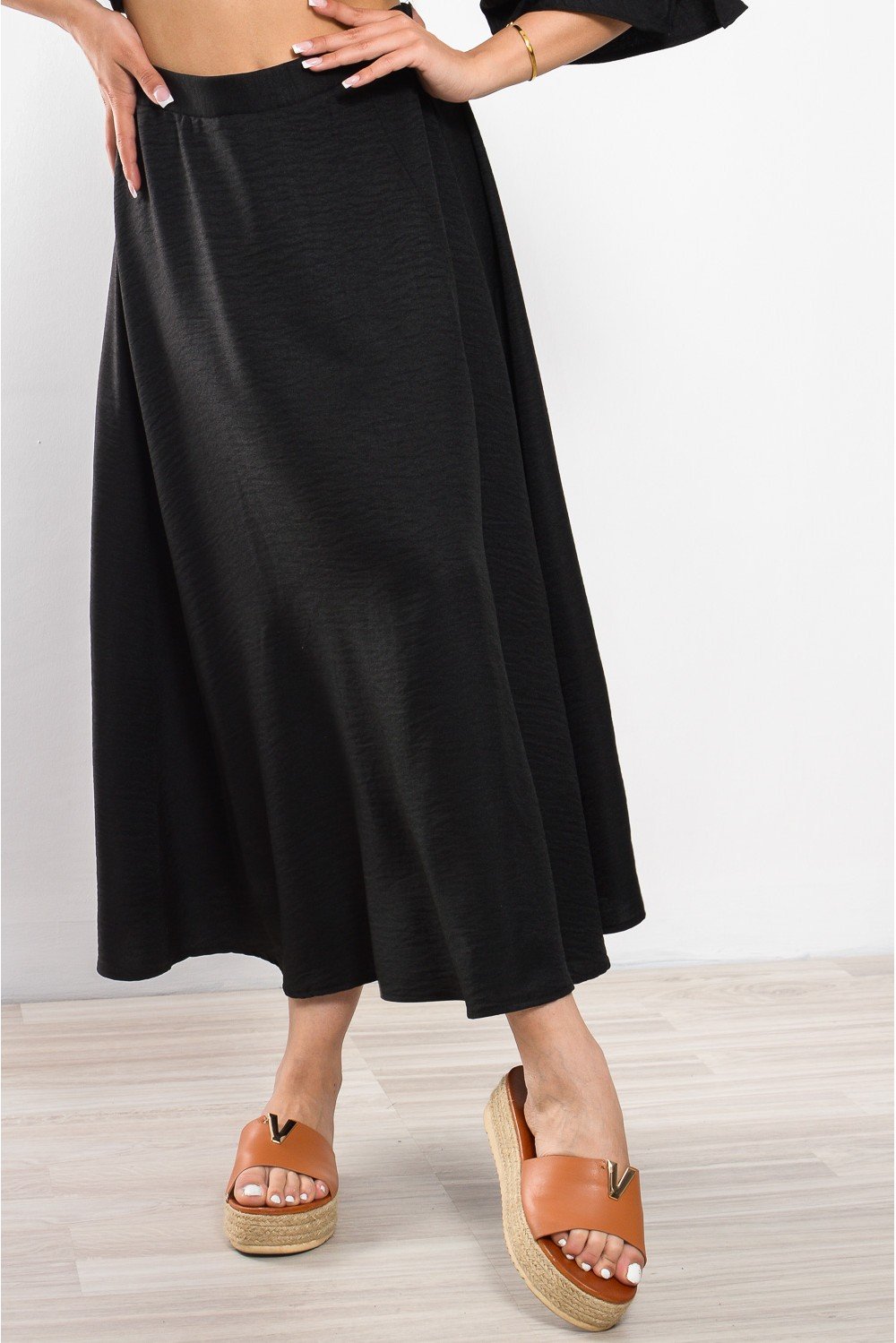 Μίντι Φούστα Με Άνοιγμα