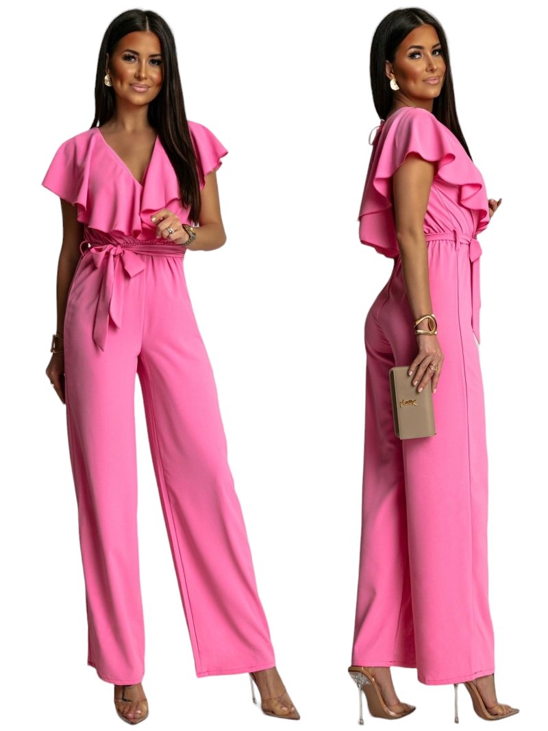 Ολόσωμη Φόρμα Με Βολάν Και Δέσιμο Στην Πλάτη - Image 7